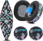 WC Modkit V2 Nova Pro Wireless & Nova Elite - Geelk&otilde;rvapadjad, eriti lai k&otilde;rvapael ja k&uuml;lgplaadid Arctis Nova Pro Wireless & Nova Elite jaoks Wicked Cushions | 90's Black