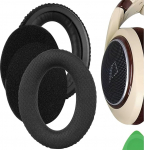 Geekria Asendusk&otilde;rvapadjad Sennheiser HD505 HD515 HD518 HD555 HD558 HD559 HD569 HD579 HD589 k&otilde;rvaklappide remonditarvikud (must)
