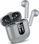 Jesebang Bluetooth Kopfh&ouml;rer In Ear, Kopfh&ouml;rer Kabellos Bluetooth 5.3, Ultraleicht Ohrh&ouml;rer mit HD Mikrofon, Herausragender Sound Musik, Schwarz