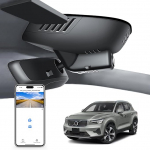4K Dash Cam Custom Volvo XC40 2023-2026 & XC40 Recharge 2021-2024 (mudel B), B4 B5 T4 T4 T5 P8 tarvikud, integreeritud OEM v&auml;limus, UHD 2160P video, WiFi & App, Loop salvestamine, lihtne paigaldada, 64GB