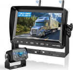 Traadita tagurduskaamera, 7-tolline monitor, traadita tagurduskaamera, 1080P traadita tagurduskaamera, IP69 veekindel, stabiilne signaal, haagissuvila, veoauto, auto, haagissuvila (VE-7A)