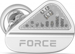 TANCHJIM X EFFECT AUDIO FORCE juhtmega k&otilde;rvaklapid 10mm + 8.2mm 2DD h&otilde;betatud UP-OCC 2Pin IEM avatud akustilise ja &otilde;hu ventilatsiooni struktuuriga, kerge, madala moonutusega - 3.5/4.4mm / t&uuml;&uuml;p-C