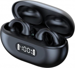 STFMHEZ Avatud k&otilde;rvaklapid, k&otilde;rvaklamber Bone Sound k&otilde;rvaklapid Bluetooth 5.3 koos mikrofoniga m&uuml;ra summutamisega, 28 tundi m&auml;nguaega, kaks LED-ekraani, IPX7 veekindel jogging, jooksmine, jalgrattas&otilde;it, j&otilde;usaal (must)