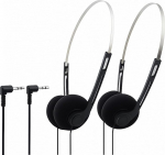 Retro Over-Ear k&otilde;rvaklapid, Mini Stereo juhtmega k&otilde;rvaklapid, Hi-Fi Stereo k&otilde;rvaklapid, 80ndate 90ndate Vintage juhtmega k&otilde;rvaklapid, 2 Pack Black