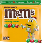 M&M'S maap&auml;hkli piima&scaron;okolaadi kommid j&otilde;ulukingi t&auml;itematerjalide pakend 1.2L kotti