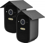 Silikoonist kaitsekott EufyCam 2C jaoks, 2 ilmastikuolukorras pehme ja vastupidav silikoonkott Eufy kaamerale, veekindel silikoonkott Eufy Security eufyCam 2C kaamerale.