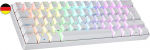 Ranked N60 Nova mehaaniline 60-protsendiline klaviatuur, Hotswap m&auml;nguklaviatuur, 62 programmeeritavat klahvi RGB valgustusega, PC/Mac Gamer, ISO DE QWERTZ Saksa paigutusega