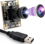 Svpro 1080P USB kaameramoodul mikrofoniga, ultra laia nurgaga madala luxiga kaameraplaat IMX322 masinn&auml;gemise t&ouml;&ouml;stuslik kaamera Windows Linux Mac Android Raspberry Pi jaoks