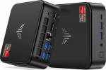 NiPoGi AM02PRO Mini PC AMD Ryzen 7 5800U 16GB Dual DDR4 512GB Nvme PCle3.0 SSD Micro Desktop arvuti koos Radeon RX Vega 8 toetusega DP + HDMI 4K, WiFi 6, BT5.2 &auml;ri/kodu/kontor/ kergete m&auml;ngude jaoks