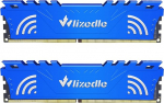 DDR4 RAM 16GB Kit (2x8GB) 2666MHz CL19 U-DIMM Wlizedle Desktop Memory PC4-21300 288-Pin 1.2V 1Rx8 Non-ECC puhverdamata PC arvuti Sdram m&auml;lupulkade mooduli uuendamine, sinine