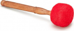 Tiibeti laulukauss Mallet Suede Wooden Striker Leather Wrapped Meditation Mallet Sound Bowl Stick Meditation Yoga Craftstribe Tiibeti Sound Bowl Mallet (Long Red)