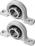 hankekaart KP005 8mm puuriga tsingisulamist padjaplokklaager P6 (ABEC3) (2 tk)