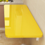 Schwebender, an der Wand montierter Klapptisch mit Klappblatt f&uuml;r das Home Office, die K&uuml;che, das Esszimmer, platzsparender Schreibtisch f&uuml;r die Bar