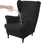 HAOYONG Wingback Chair Slipcovers veekindel Spandex 2 Pack tugitool Stretch tool Cover pestav tugitool kaitsja elutuba magamistuba