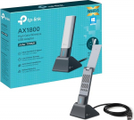TP-Link Archer TX20UH AX1800 WiFi dongle arvutile, WiFi 6 Dual Band Wireless, USB WiFi adapter arvutile, 1,2 meetrine kaabel, laiem leviala, 3.0 USB WiFi dongle, Wins, MU-MIMO, OFDMA, paindlik disain
