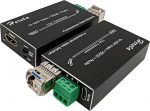 4K HDMI Video Extender 10.2Gbps Mini HD Fiber Optic Converter koos RS232 ja Audio Laiendamine vahemaad kuni 20km l&auml;bi Single Mode SFP SFP transiiveri