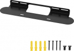Soundbar Mount for Sonos Beam, Gen 1 & Gen 2, Sonos Beam Sound Bar Mounting Bracket Under TV, sisaldab k&otilde;iki vajalikke kinnitusvahendeid, kinnitusklambreid, klambreid