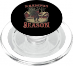 Krampus T | Schauriger Weihnachtsmann | Krampus Maske Bartl PopSockets PopGrip f&uuml;r MagSafe