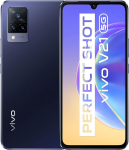 Vivo V21 5G nutitelefon, 8 GB + 128 GB, 44 MP Super Night Selfie OIS-iga, 64 MP kolmekordne kaamera, 90 Hz k&otilde;rge v&auml;rskendussagedus, &auml;&auml;rmiselt &otilde;huke, 6,44 tolli, Dual SIM (h&auml;maruse sinine)