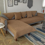 uyeoco Velvet Diivan Cover Corner Diivan L kuju Diivan Cover Diivan Cover Diivan/Couch Throw Blanket Corner Diivan 3/2 Seater Diivan Protection Slipcover Diivan Protector Diivan Covers Non-Slip Dog Cat (V&auml;rv : #13,