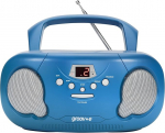 Tundmatu GVPS733BE Original Boombox kaasaskantav CD-m&auml;ngija koos raadioga - sinine {5060108294966}