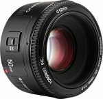 Yongnuo YN50 50 mm Lens EF YN50/F1.8, Canon Autofocus Lens for Canon + NAMVO Diffuser