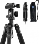 SIRUI AM-5C Carbon Travel Tripod 1 kg 140 cm Height 10 kg Load 360&deg; Ball Head with Quick Release Plate for DSLR and System Cameras