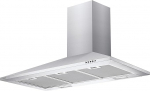 Candy CCE119/1X Cooker Hood/Wall Hood/Pyramid Shape/Width 90 cm/Mechanical Operation/Stainless Steel