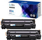 LxTek Purify 85A CE285A Toner Compatible with HP Laserjet Pro P1102W P1102 M1212 M1212NF M1217NFW M1132MFP P1109W M1210 M1130 M1132 (Black, Pack of 2)