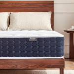 Coolvie madrats 120 x 200 cm ortopeediline 7-tsooniline taskujooneline madrats H3 k&otilde;rgus 20 cm madratsid geel-m&auml;luvahuga k&uuml;ljel magajatele ja selili magajatele, &Ouml;ko-Tex sertifitseeritud