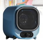 Kondensaatoriga trummelkuivati, mini trummelkuivati, 5 kuivatusrežiimi, kompaktne trummelkuivati, ventilatsiooniga kuivatamine, 0,8 kg koormus, energiat&otilde;hus, ideaalne v&auml;ikestesse ruumidesse (sinine)