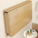 Kokkupandav k&ouml;&ouml;gilaud m&auml;nnipuidust seinale kokkupandav laud, &uuml;mardatud nurgad ja seinatisk, s&ouml;&ouml;gilaud, laud, mitmeotstarbeline laud, hommikus&ouml;&ouml;gilaud, &uuml;mardatud nurgad, arvutilaud