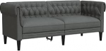 Chesterfield 372548 2-kohaline diivan tumehall kangas