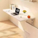 Kokkupandav laud Kokkupandav laud seinale paigaldatud ruumi s&auml;&auml;stev laud kodukontorisse, k&ouml;&ouml;ki ja magamistuppa, kaasaskantav kompaktne disain, ideaalne v&auml;ikestesse ruumidesse, lihtne kokku panna