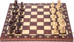 Ambasador Lux Square Chess Set 52 x 52 cm Wooden Chess Pieces and Chess Board