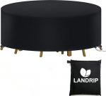 Landrip garden furniture cover, cover for garden furniture, 420D Oxford rectangular tarpaulin garden furniture, waterproof garden table cover, table cover for garden tables, furniture sets