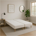 By Sommiflex Box Spring Bed, 2 x 100 x 200 cm, 200 x 200 cm