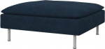 Soferia Compatible Replacement Cover for SODERHAMN Stool Strong Denim Fabric Blue