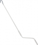 Markiisikang, teras, hall RAL 7035, k&auml;epidemuhv plastikust hall, standard konks, pikkus 1000 mm - 1800 mm (1200 m)
