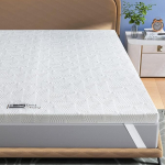 BedStory Hard Topper 180 x 200 cm - 5 cm k&otilde;rgus Kaks k&otilde;vadusastet H3 & H4 madratsitopper, 7-tsooniline madratsitopper k&uuml;lmast vahust, madratsitopper Box Spring voodile, haagissuvilale, diivanvoodile.