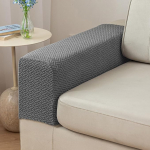 Sofa-Armbez&uuml;ge, Sofa-Armbez&uuml;ge, pol&uuml;ester, Stretch, rutschfest, M&ouml;belschutz, waschbar, Sessel-Schonbez&uuml;ge (Dunkelgrau, Gro&szlig;)