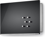 Blomus Velio 65363 Key Box / Magnetic Glass Board White