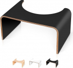 Well Care WC-tool Wood Black - WC-tool t&auml;iskasvanutele - v&otilde;imaldab k&uuml;kitades asendit Anti-Clogging - WC-tool Made in France - Squatty Poop Stool