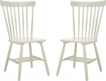 Safavieh American Homes Collection Parker Country Farmhouse Grey Spindle Side Chair (2 tk)