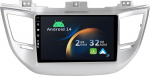 YUNTX Android 14 autoraadio Hyundai Tucson 2015-2019 [Integreeritud CarPlay/Android Car/GPS]-9-tolline IPS 2.5D puuteekraan koos kaameraga DAB / roolijuhtimine / MirrorLink / Bluetooth 5.0 / WiFi / USB / 4G