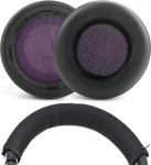 Backbeat Pro k&otilde;rvapadjad ja peapael asendusk&otilde;rvapadjad, mis &uuml;hilduvad Plantronics Backbeat Pro juhtmevabade m&uuml;ravastaste k&otilde;rvaklappidega Valgusnahast m&auml;luvahust k&otilde;rvaklapid (must)