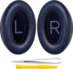 YOCOWOCO asendusk&otilde;rvapadjad Bose QuietComfort 45 (QC45)/QuietComfort SE (QC SE)/Uue QuietComfort Wireless Over-Ear k&otilde;rvaklappide k&otilde;rvapadjad pehme naha ja paksema m&auml;luvahuga