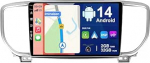 Android 14 IPS autoraadio sobib KIA KX5 / Sportage 4 (2016-2019) - Sisseehitatud traadita CarPlay Android auto - tasuta kaamera - 2G + 32G - 9-tolline 2 DIN - DAB roolijuhtimispult WiFi Fast