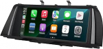 CarPlay Android autoekraan BMW 5 seeria F10 F11 (2013-2016) autoraadiole koos NBT iDrive s&uuml;steemiga autoraadioga