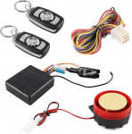 WANGCL mootorratta vargusevastane alarms&uuml;steem 12V universaalne 125 dB mootori k&auml;ivitamine koos kaugjuhtimispuldiga